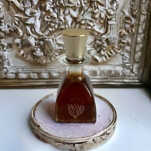 Rare Vintage AVON Skin-So-Soft Topaze Bath Oil Decanter 1 Fl. Oz Collectible